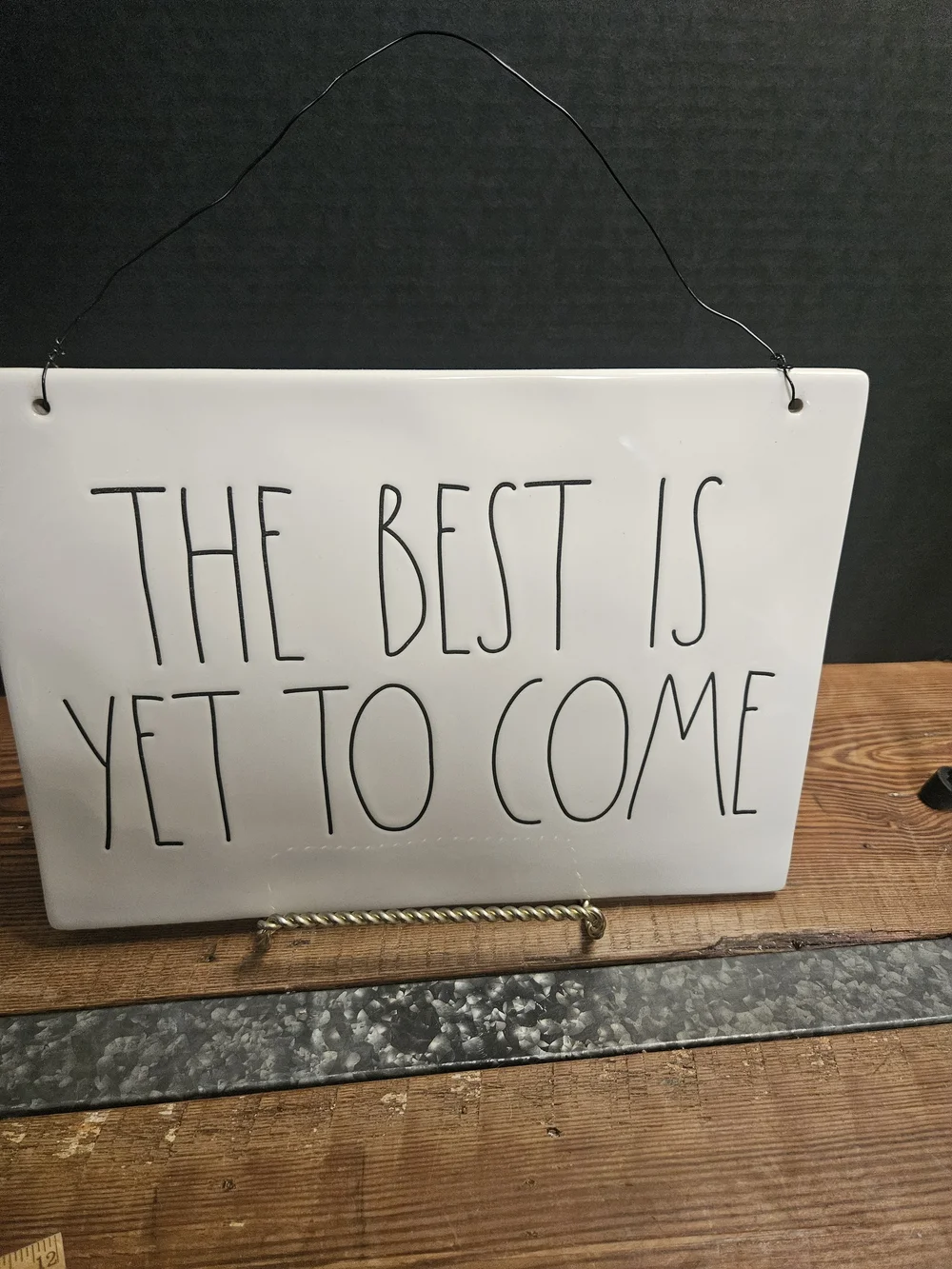 Rae Dunn Inspirational Wall Sign 